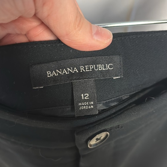 Banana Republic Classic Black Trousers - Picture 2 of 7